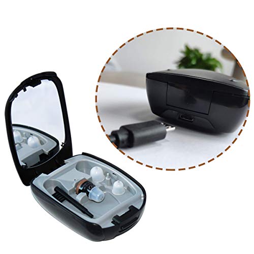 Rechargeable Hearing Amplifier CIC ASAP to Assist Hearing with Affordable Price and Battery-Free Lifestyle