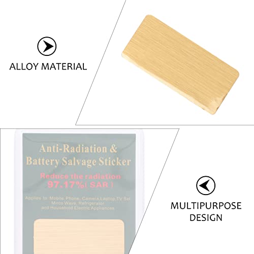 Gatuida Adesivos anti-radiação 5 peças adesivos protetores de telefone celular anti-radiação adesivo