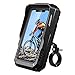 KTUEOV Handyhalterung Fahrrad Wasserdicht, Universal Handyhalterung Motorrad Roller e Bike Scooter 360° Drehbare Sonnenschutz mit Touchscreen, Fahrradhandyhalter Lenker für 4,7- 6,7 Zoll Smartphone