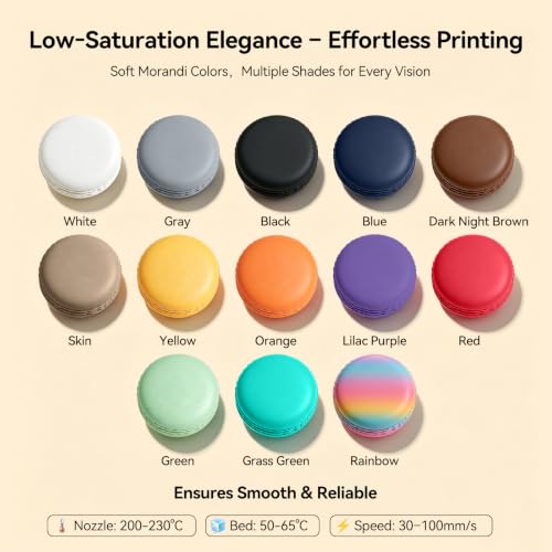 Image of Kingroon Matte PLA Filament 1.75mm 3D Printer Filament Matte Filament 1kg Dimensional Accuracy + /- 0.02 mm (Matte Black)
