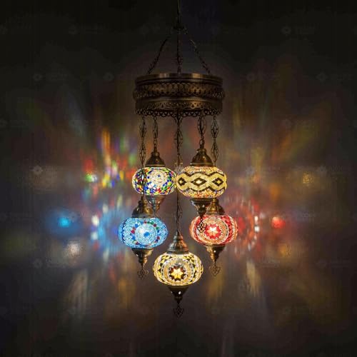 Plafonnier décoratif marocain ENVA pour illuminer une pièce sombre avec style - 4