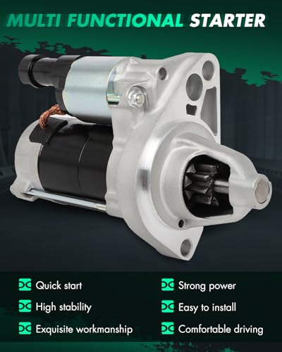Image of SCITOO Starter Motor fit for Honda for City 1.5L 2010,for Honda for Civic 1.8L 2006-2011 Replacement Starter 17957