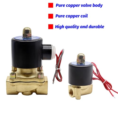 Électrovanne électrique DN20 AC110V 3/4 pouce normalement fermée pour eau - 5