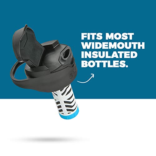 Aquamira Shift Filtered Water Bottle With Everyday Filter - Insulated And Bpa-Free For Hiking, Camping, Backpacking, Travel And Emergency Survival Preparedness (Black, 32Oz) #TOP2