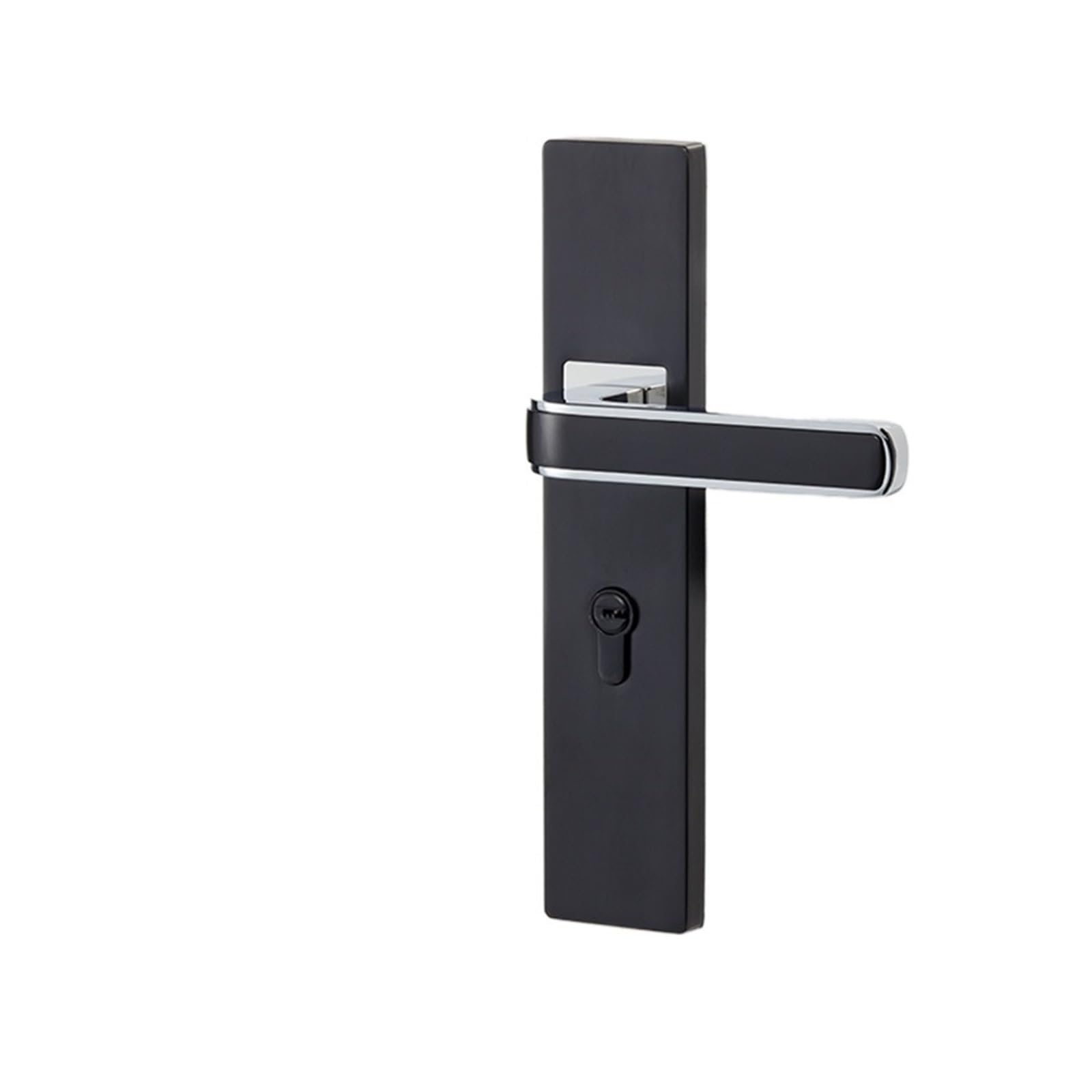 Poignée en alliage de zinc noir B 216 pour porte intérieure chic