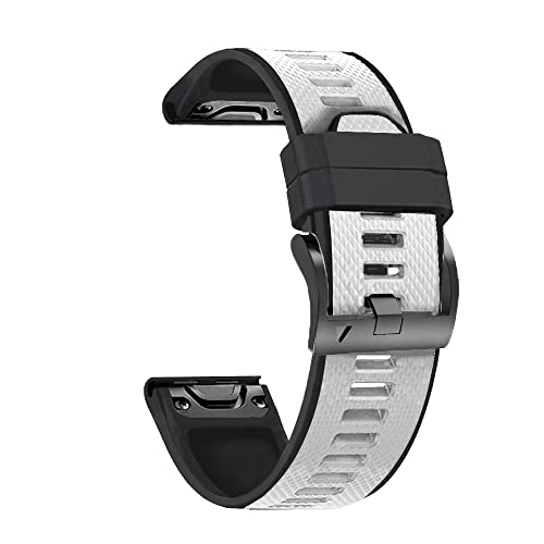 Correa de 22 mm para Garmin Fenix 5 Plus que evita rozaduras por sudor con silicona suave