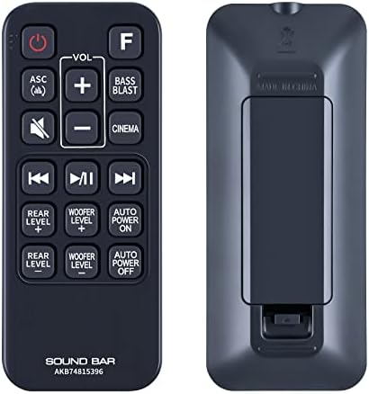 AULCMEET AKB74815301 - Telecomando di ricambio compatibile