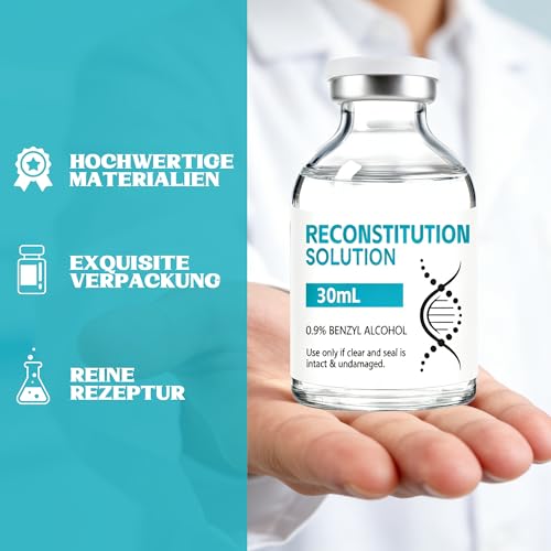 Tiezeeu 2 StückX 30 ML Verschlossene Flasche, Verschlossene Glasflasche, Einzeln Verpackt