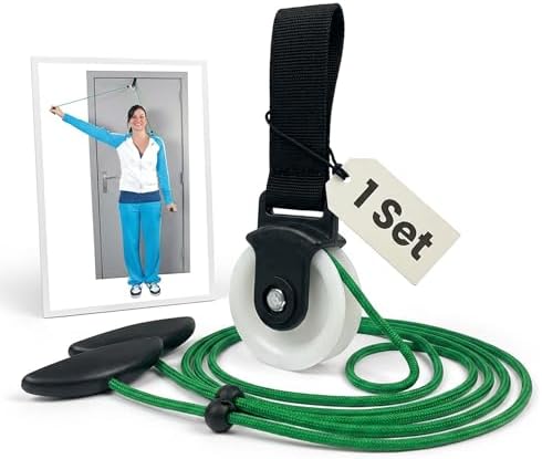 ATC Handels GmbH Shoulder Training Pulley Set with Handles and Fi...