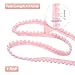 uxcell 8.5 Yards Pom Trim Ribbon, 0.5