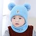 Xme Sombrero de otoño e Invierno para niños, Gorro de Lana para...