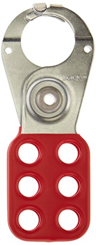 Image of American Lock AL080 Lockout Hasps, 1 inch Jaw Dia., Red