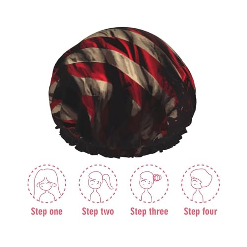 Bonnet de douche imperméable et réutilisable pour préserver le brushing - 8