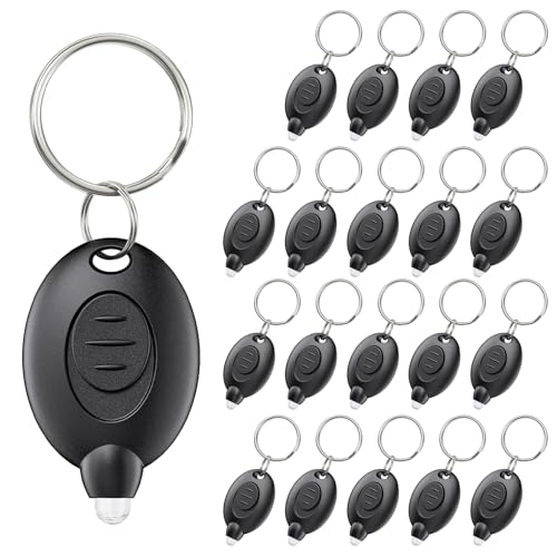 Uniclife 20 Pack LED Keychain Flashlight Mini LED...