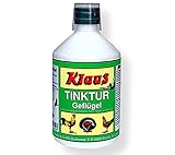 Contenido: 1 litro. FINCA CASAREJO Vitaminas para gallinas - Tinktur Mantiene Limpia el Agua de los bebederos - Facilita la digestión de Las Aves - Previene la deficiencia vitaminas - Tinktur 1 L (Ref. Tink)