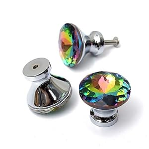 hanbby Maniglie Cucina Maniglie per Mobili Cucina Maniglie e pomelli per Ante Guardaroba Maniglie Armadio cromate Manopole cromate Manopole per armadi