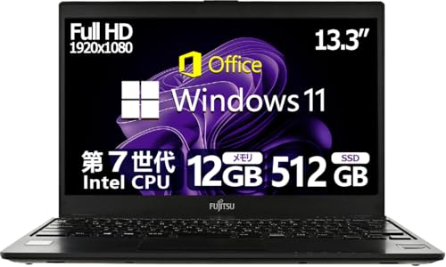 �yAmazon.co.jp����z���y�� ���^ �m�[�g�p�\�R�� ����p�r�ɍœK FMV LIFEBOOK U937�܂���U938 ����7����Celeron/13.3�^FHD(1920x1080)/Office����/Windows11/12GB������+SSD5