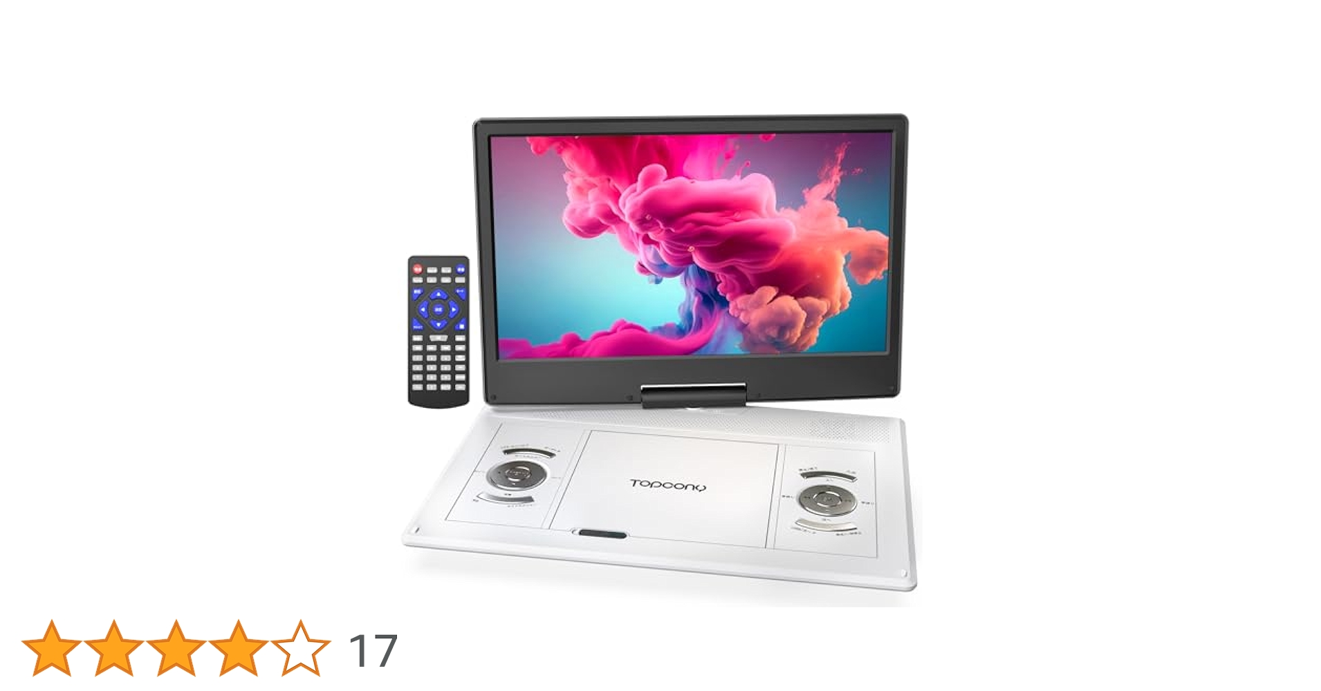 Topcony ポータブルDVDプレーヤー　14.1インチ Amazon.co.jp: Topcony ポータブルDVDプレーヤー 15.6型 14.1