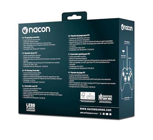 Manette de jeu NACON GC 100 Filaire Urban Camo Joysticks asymétriques - vue 5