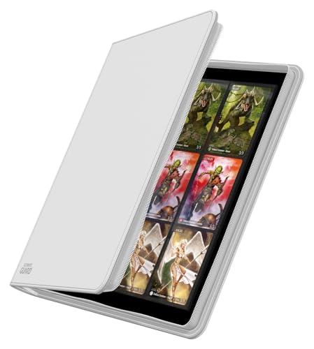 Image of Ultimate Guard Zipfolio 480 - 24 Pocket XenoSkin (Quadrow) White