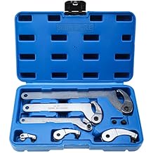 8MILELAKE Adjustable Hook And Pin Wrench/Spanner Tool Set
