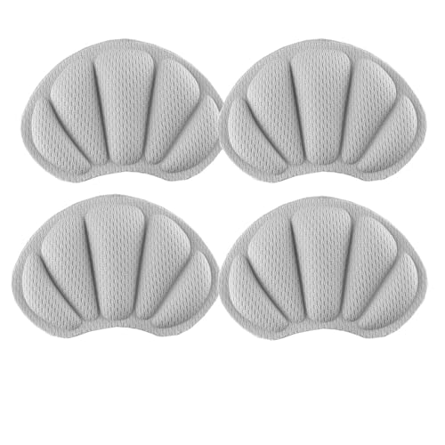 Almohadillas para el talón contra el calzado grande usando 16 plantillas de agarre para zapatos