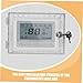 Artibetter Thermostat Guard Lock Box Thermostat Protection Case for Wall Plastic No Tools Needed