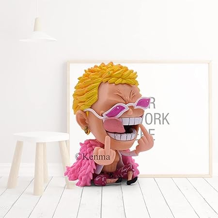 Abelestore One Piece Donquixote Doflamingo Action Figure 10 Cms PVC Anime Figurine Weeb Manga Model Toy Collectible - Image 7 thumbnail