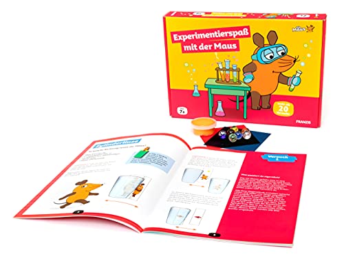 FRANZIS 67199 - Experimentierspaß mit der Maus - Experimentierkasten mit 23 spannenden wissenschaftlichen Versuchen für Kinder ab 7 Jahren… – Ansicht 5