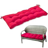 Bemonew Cojín para silla de salón, cojín de banco de 51 x 20 pulgadas de grosor, suave, cojín para columpio de porche, cojín de relleno para muebles de exterior/interior, para jardín, patio, hogar