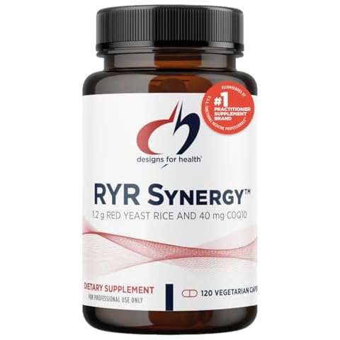 Designs for Health RYR Synergy - Red Yeast Rice Supplement Cover