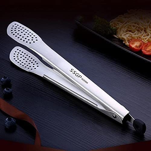 Pinzas for cocinar de 304, pinzas for alimentos de rango ajustable, pinzas for cocinar barbacoa, pinzas for carne, barbacoa, repostería, abrazadera for pan, utensilios de cocina, alicates