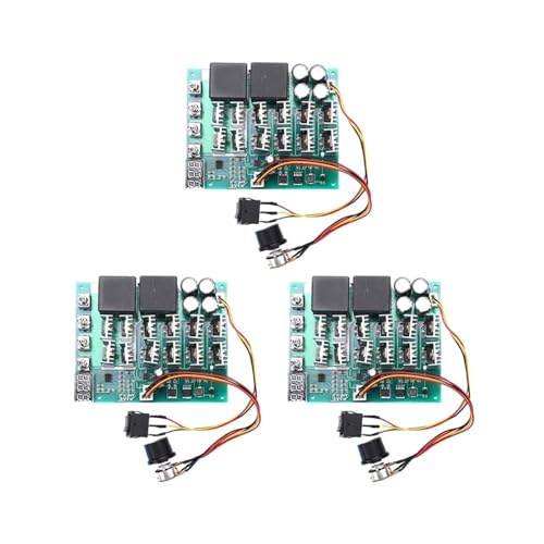 Controlador de velocidad del motor 12V 24V 36V 48V 100A reversible LED 3