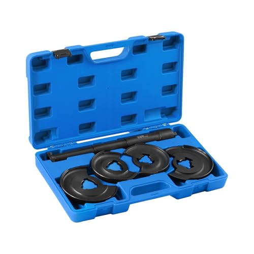 MSW MSW-HCSC-02 Compresor de resortes telescópico 2 pares de mandriles de sujeción Compatible con Mercedes Benz Acero Compresor de resortes Compresor de muelles