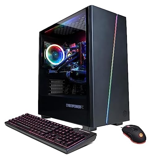 CyberpowerPC Gamer Xtreme VR Gaming PC, Intel Core i7-13700F 2.1GHz, GeForce RTX 4060 8GB, 16GB DDR5, 2TB NVMe SSD, Wi-Fi Ready & Windows 11 Home (GXiVR8820A2)
