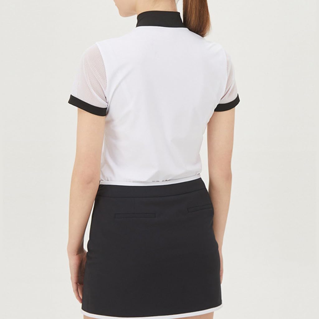 Polos de Manga Corta para Mujer Quick Dry Golf Tenis Casual Cuello Camisetas Verano Slim Fit Athletic Tops