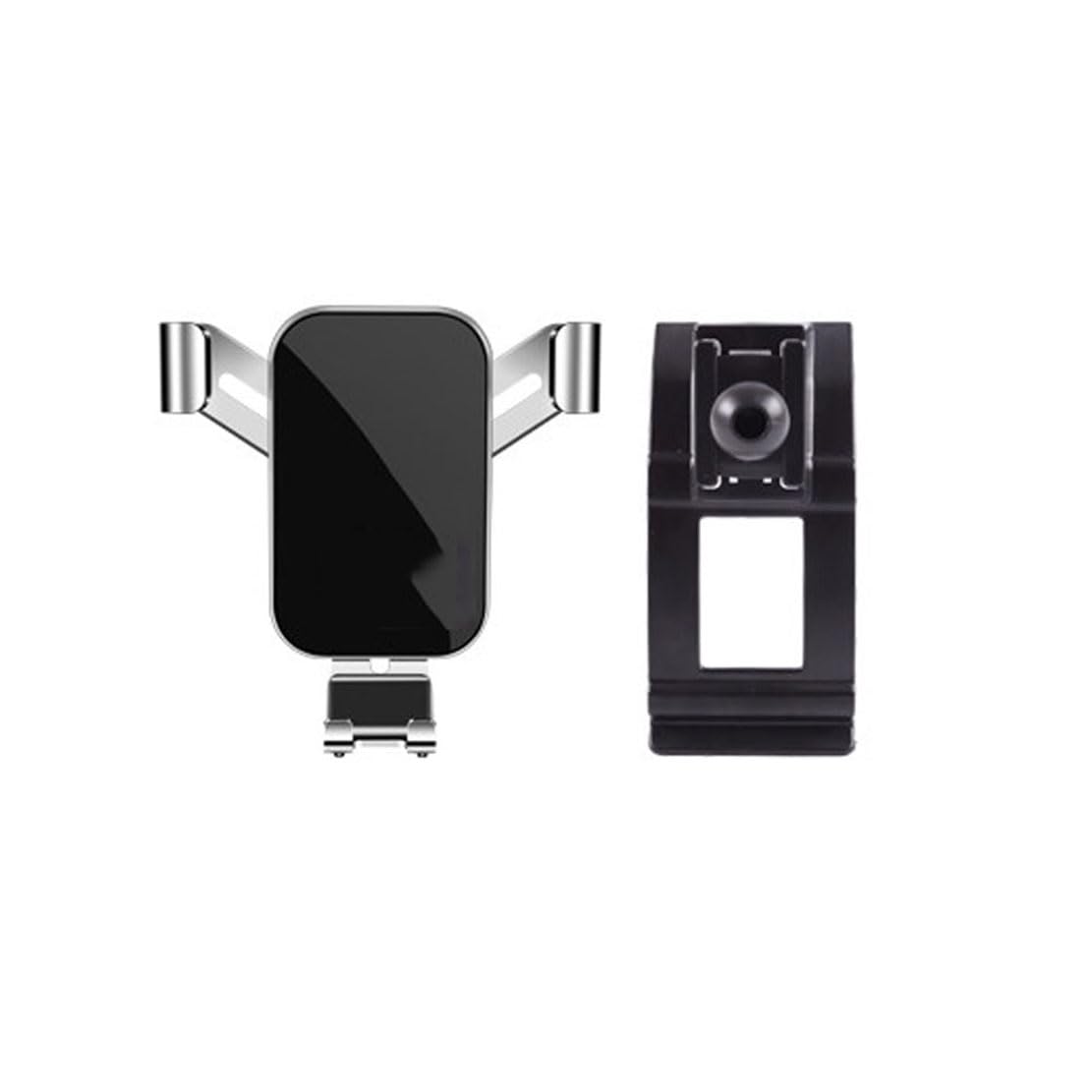 CAKERS Car phone holder,Compatible with Mitsubishi Outlander 2019–2024,Auto Parts,silver