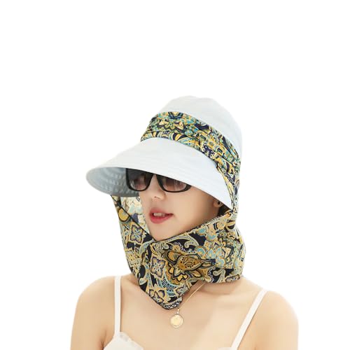 Gorro plegable multifuncional con protección UV para mujer miniatura 1