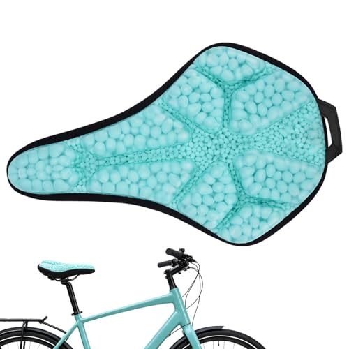 Funda para sillín de bicicleta – Amortiguador para ciclismo | Sillín de bicicleta | Hombre Mujer de carretera Ejercicio al aire libre desplazamiento confort