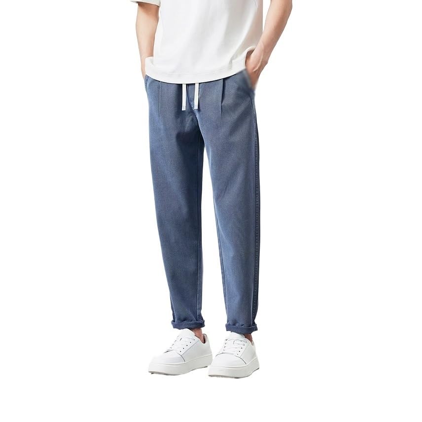 Tian Si Denim Small Straight Leg Loose Fitting Jeans for Men4