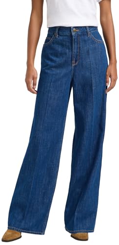 Lee Stella Wide Leg Jean Dark Eton Size 28X31