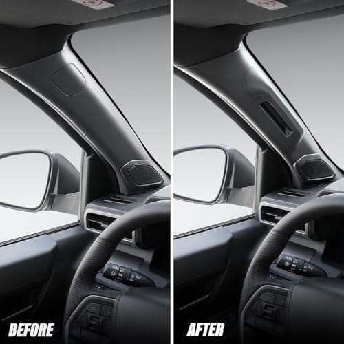Image of Driver Side A-Pillar Grab Handle for Toyota Tacoma Gen 4th (2024-2026), OEM-Style Texture, Matches Passenger Side, Sturdy & No Creaking Noise, Easy Installation