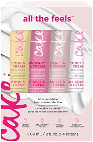 Delectable by Cake Beauty - Assorted Hand Cream Gift Set, 4 Piece