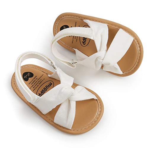 Image of RVROVIC Baby Boys Girls Sandals Premium Infant Summer Outdoor Shoes PU Lightweight Soft Anti-Slip Sole Toddler Prewalker