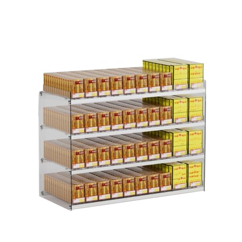 Expositor de cigarrillos de 3 capas con 9 columnas y separador 2