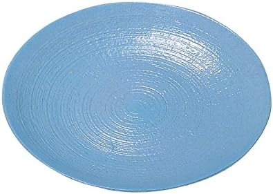 Kawanami Shoten 134-2 Aluminum Sensuji Round Plate, Celadon, 7.1 inches (18 cm)