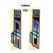 RockShox フォークデカールキット - SID Ultimate、27.5インチ/29インチ、グロスレインボーフォイル/ハイグロスブラック