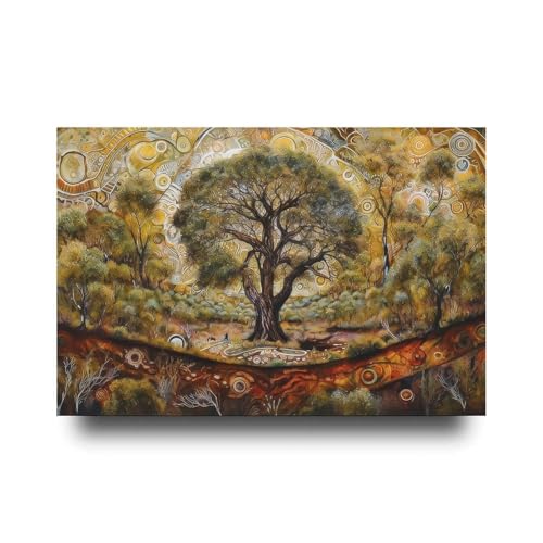 Australian Tree of Life Wall Art Poster