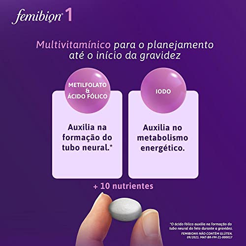 FEMIBION Multivitamínico Femibion 1 Planejamento E Início Da Gravidez 28 Comprimidos