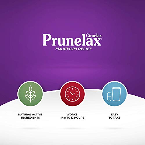 Prunelax Ciruelax Maximum Relief Natural Laxative For Occasional Constipation, 100 Tablets #TOP4